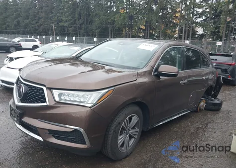 2019 Acura Mdx Standard from USA, damaged, VIN 5J8YD4H3XKL028341